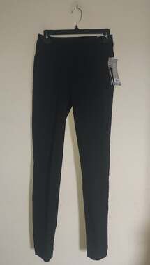Slimsation Women's Golf Pants size 2 Pull On Narrow Leg Tummy Control Black